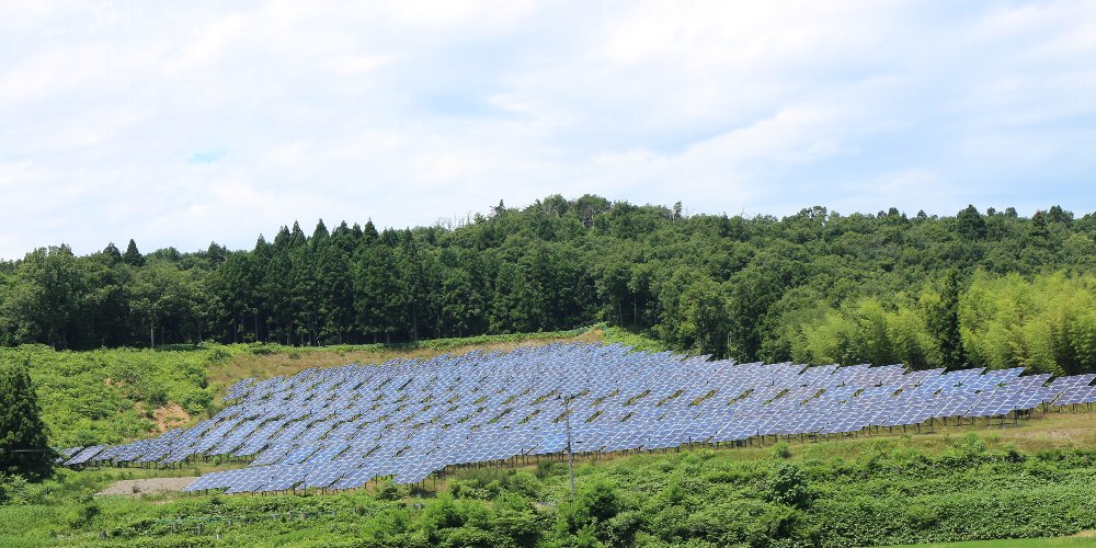 Tsukioka Solar Power Station